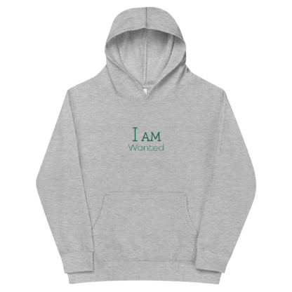 I am wanted Kids fleece hoodie