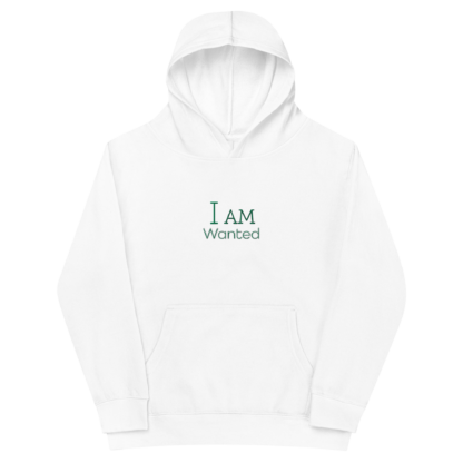 I am wanted Kids fleece hoodie - Image 8