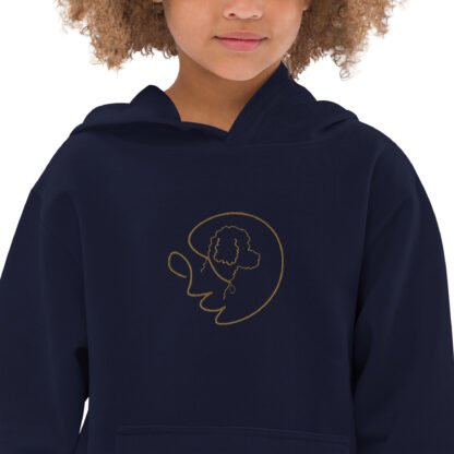 Goldendoodle Kids fleece hoodie - Image 3