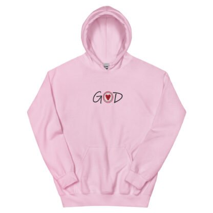 God is Good Adult Unisex Hoodie - Light - Image 14