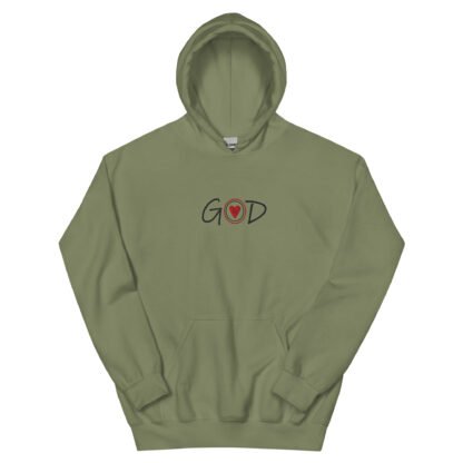 God is Good Adult Unisex Hoodie - Light - Image 6