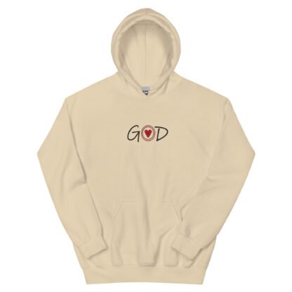 God is Good Adult Unisex Hoodie - Light - Image 12