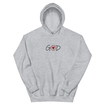 God is Good Adult Unisex Hoodie - Light - Image 8