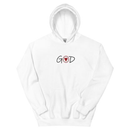 God is Good Adult Unisex Hoodie - Light - Image 17