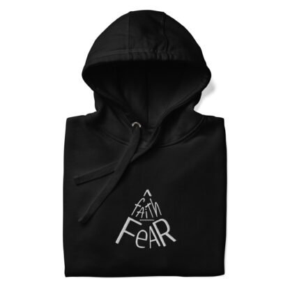 Faith over Fear Adult Unisex Hoodie - Dark