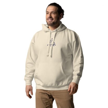 Faith over Fear Adult Unisex Hoodie - Light - Image 2