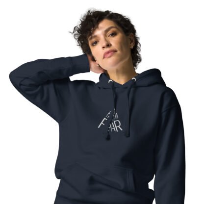 Faith over Fear Adult Unisex Hoodie - Dark - Image 3