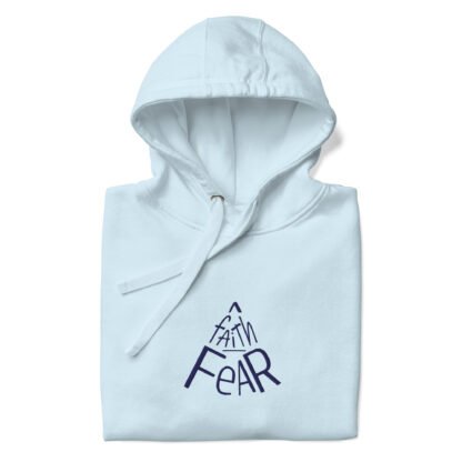 Faith over Fear Adult Unisex Hoodie - Light