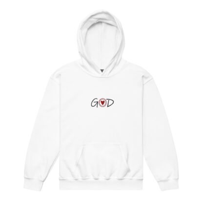 God is Good Youth heavy blend hoodie