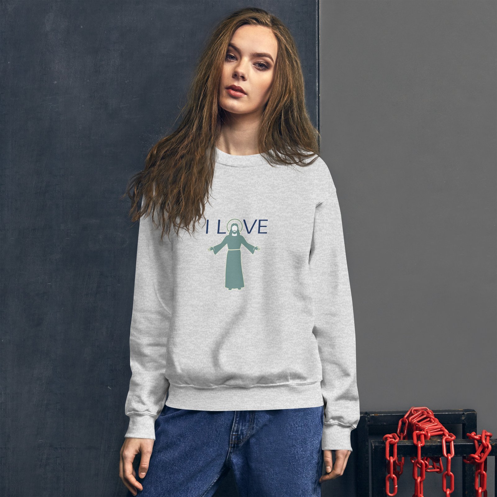 I Love Jesus Sweatshirt - Image 16