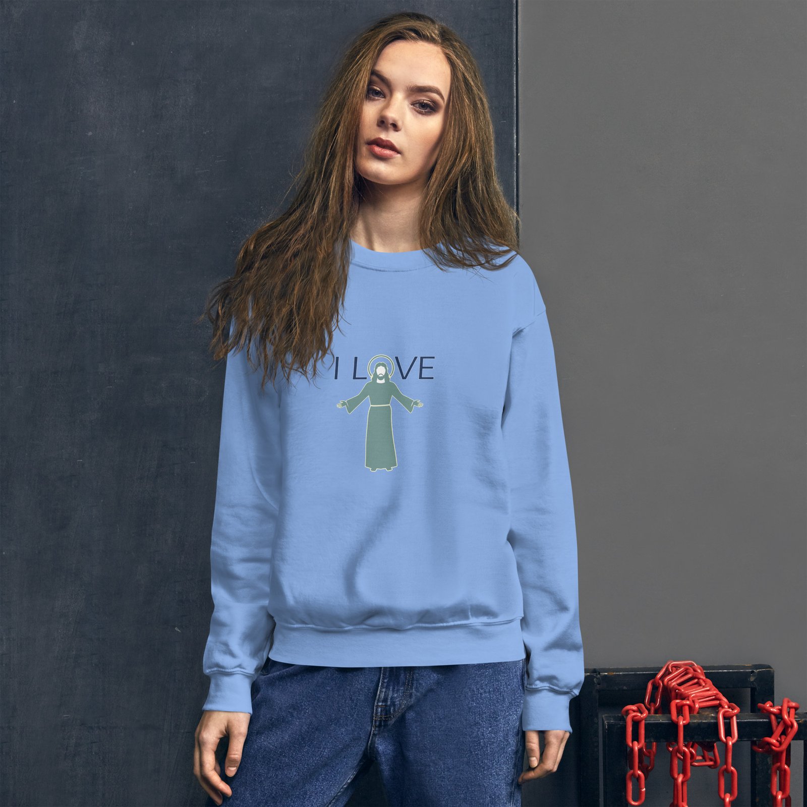 I Love Jesus Sweatshirt - Image 12