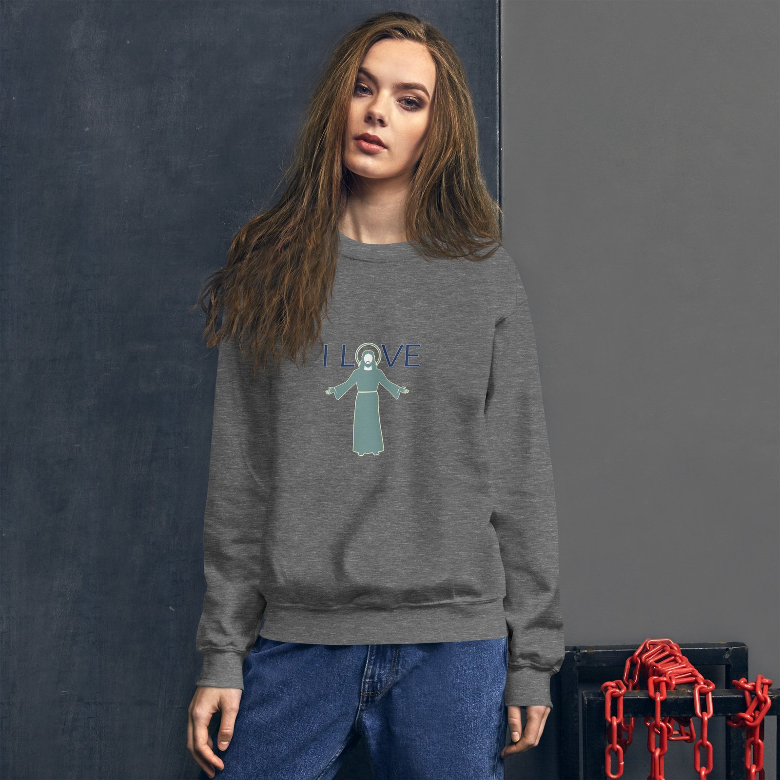 I Love Jesus Sweatshirt - Image 10