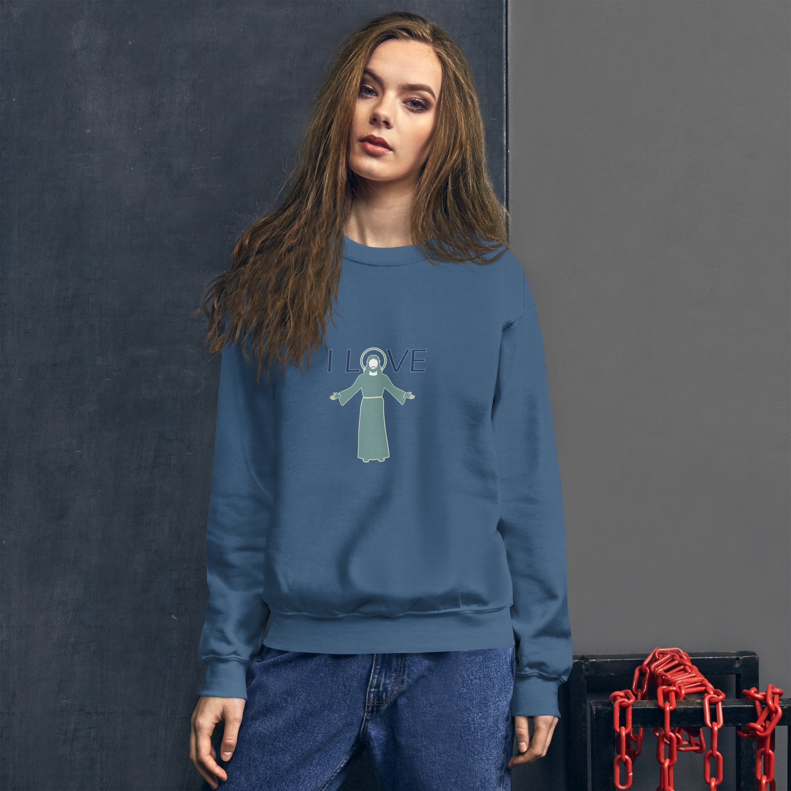 I Love Jesus Sweatshirt - Image 9