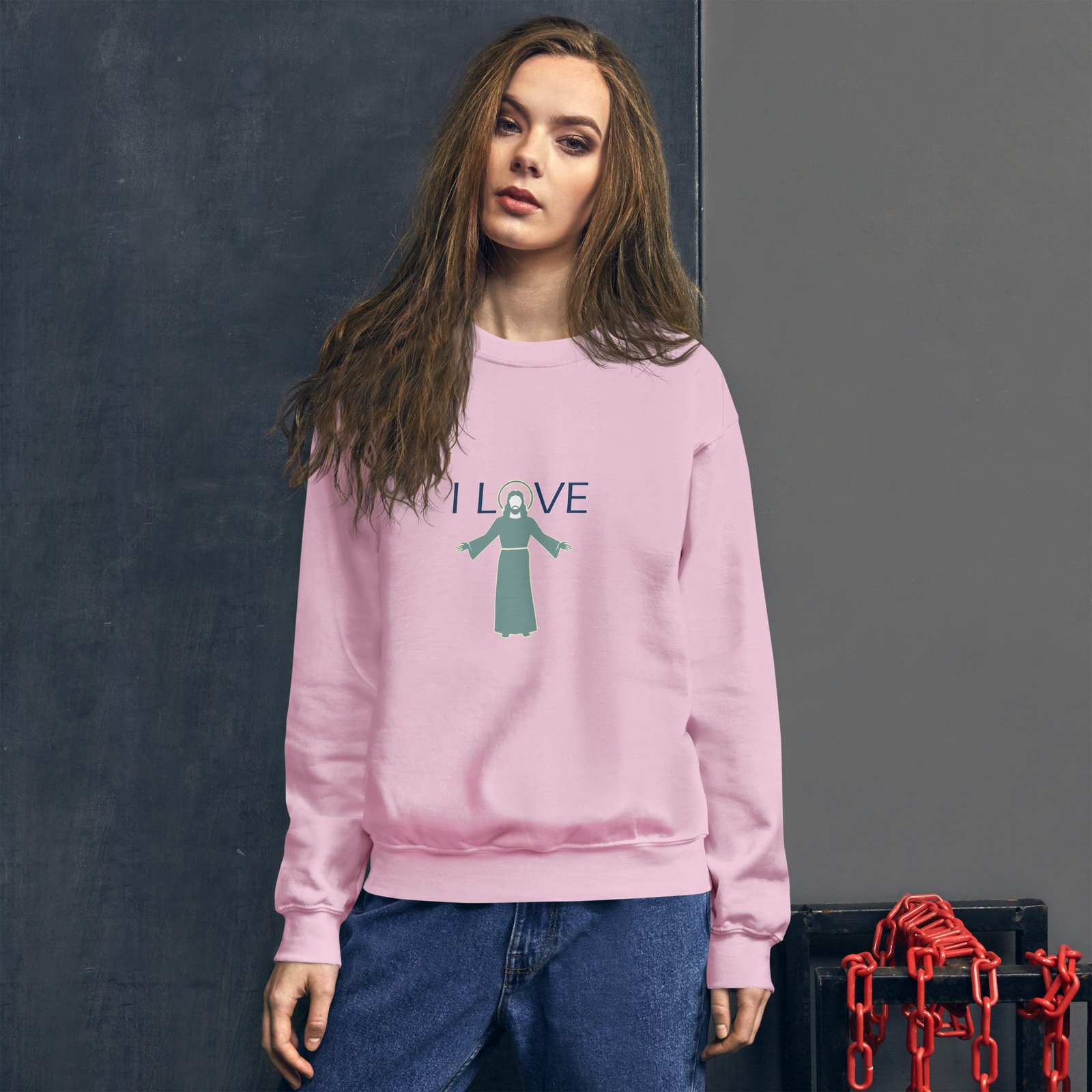 I Love Jesus Sweatshirt - Image 15