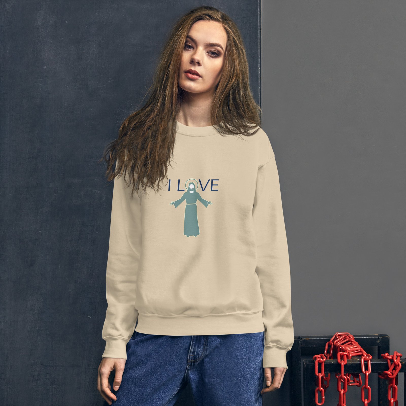 I Love Jesus Sweatshirt - Image 14