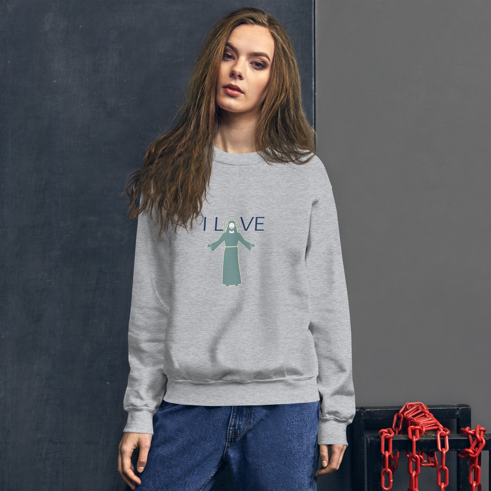 I Love Jesus Sweatshirt - Image 13