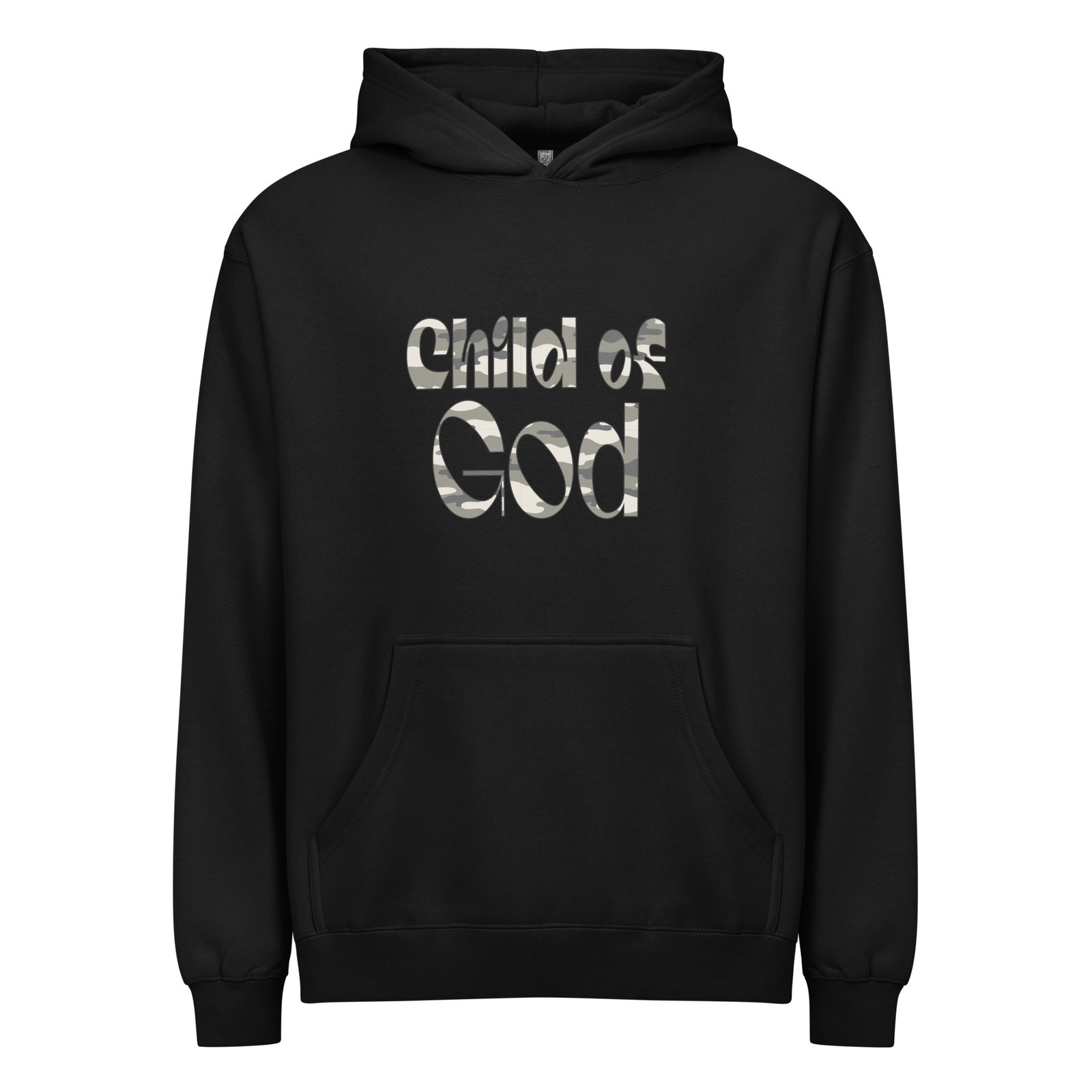 Child of God camo hoodie